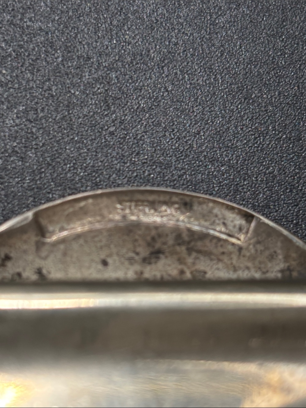 Vintage Sterling Peace Dollar Buckle • 1922 Coin • Hand‑Engraved Western Silver - Picture 4 of 12